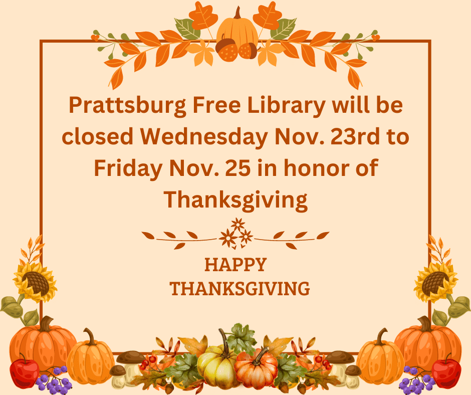We will be closed Wednesday, Nov. 23rd to Friday, Nov. 25th. We will reopen on 26th.