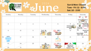 2024 June Monthly Calendar